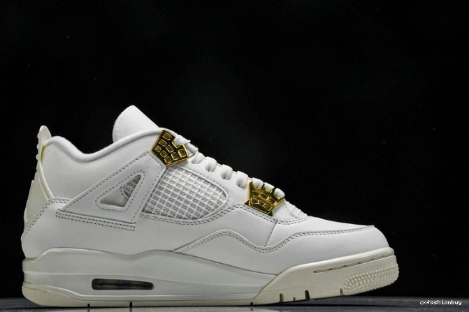 Retro 4 Metallic Jordan Gold AQ9129-170 0910